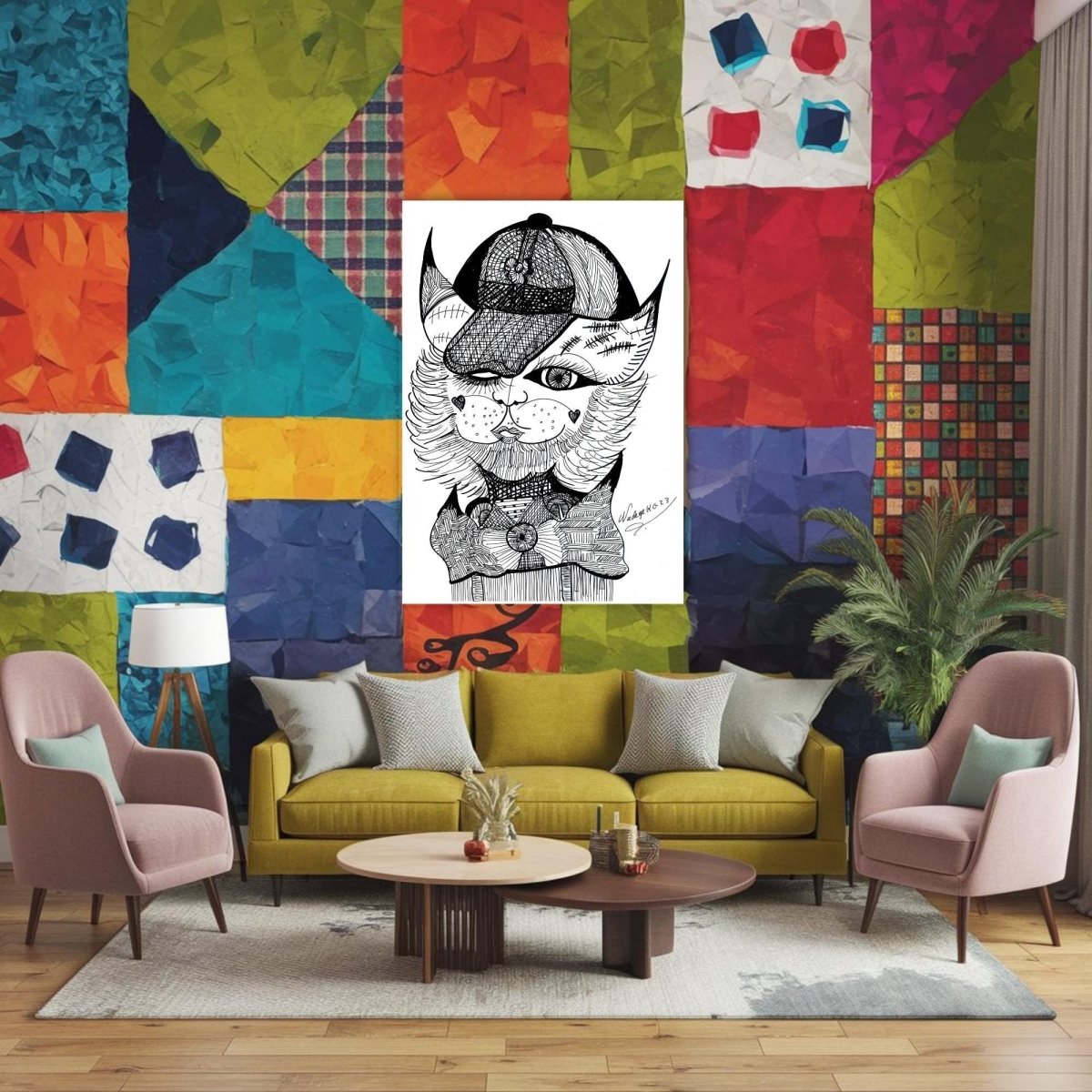 La Belleze del Gato 404 - Feline Detective - ArtistaEtherx5 -