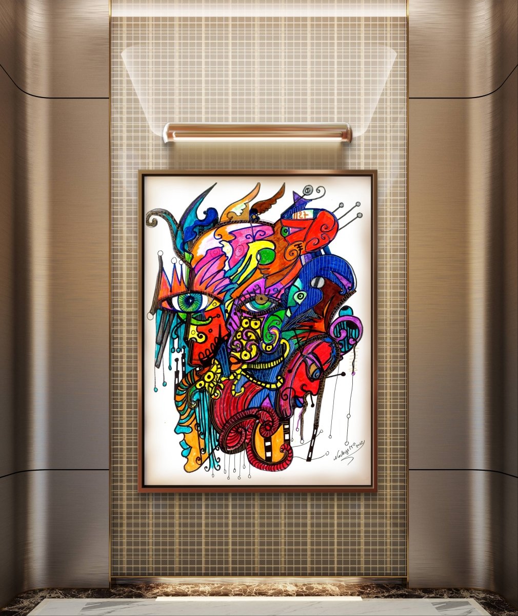 Mascara 75 - Echoes of Vision - ArtistaEtherx5 -