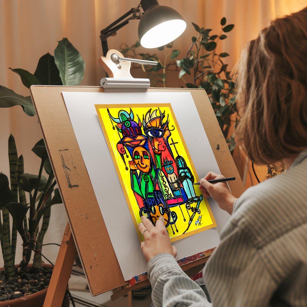 Payaso 77 - Whimsical Realms - ArtistaEtherx5 -