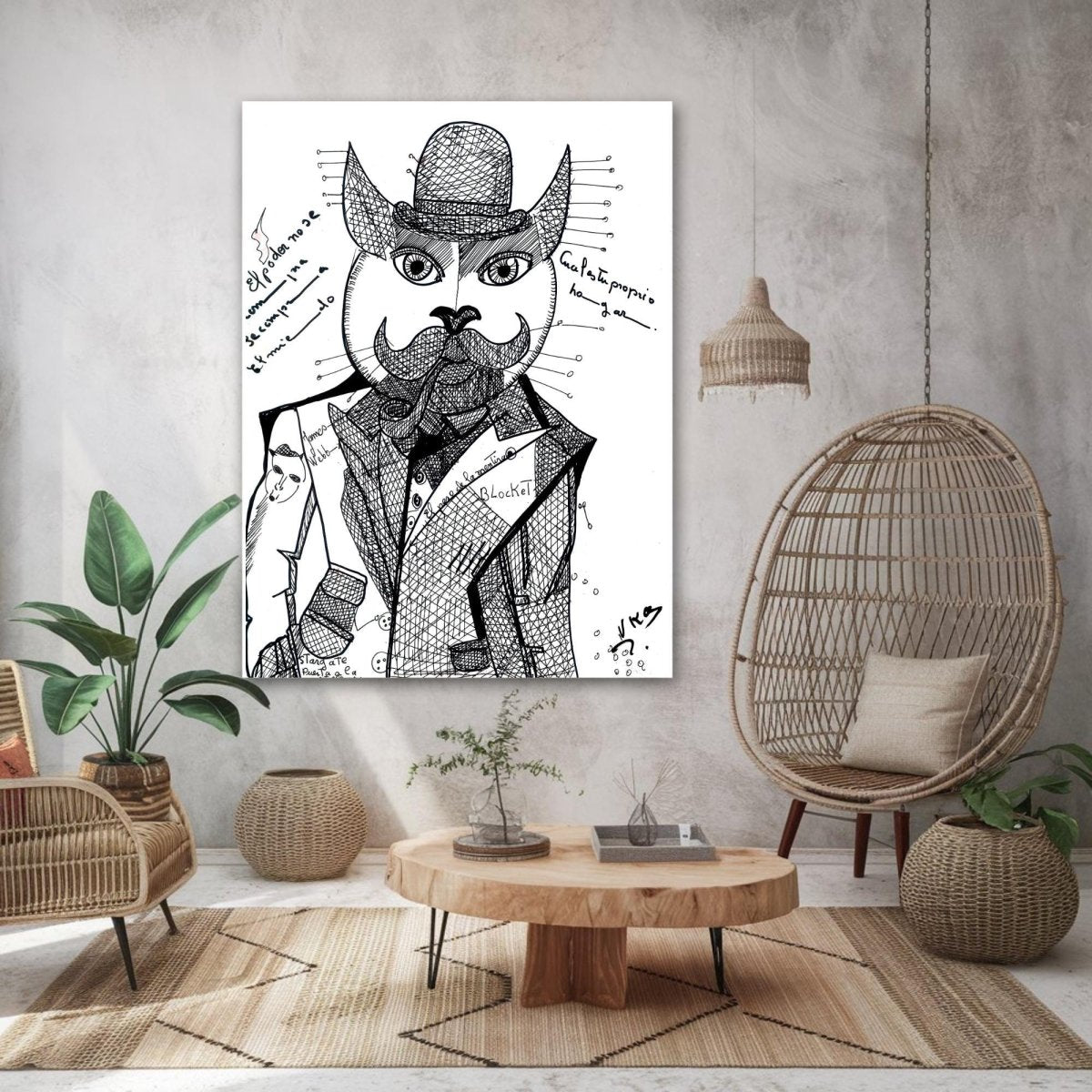 Where Is Your Place 859 - The Mighty Cat - ArtistaEtherx5 -