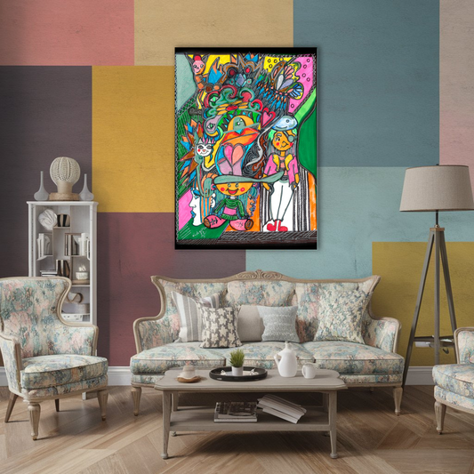 Whimsical Journey: A Celebration of Color and Creativity