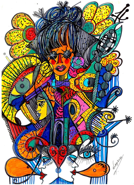 Indiferencia 105 - Voices of the Muse - ArtistaEtherx5 - 