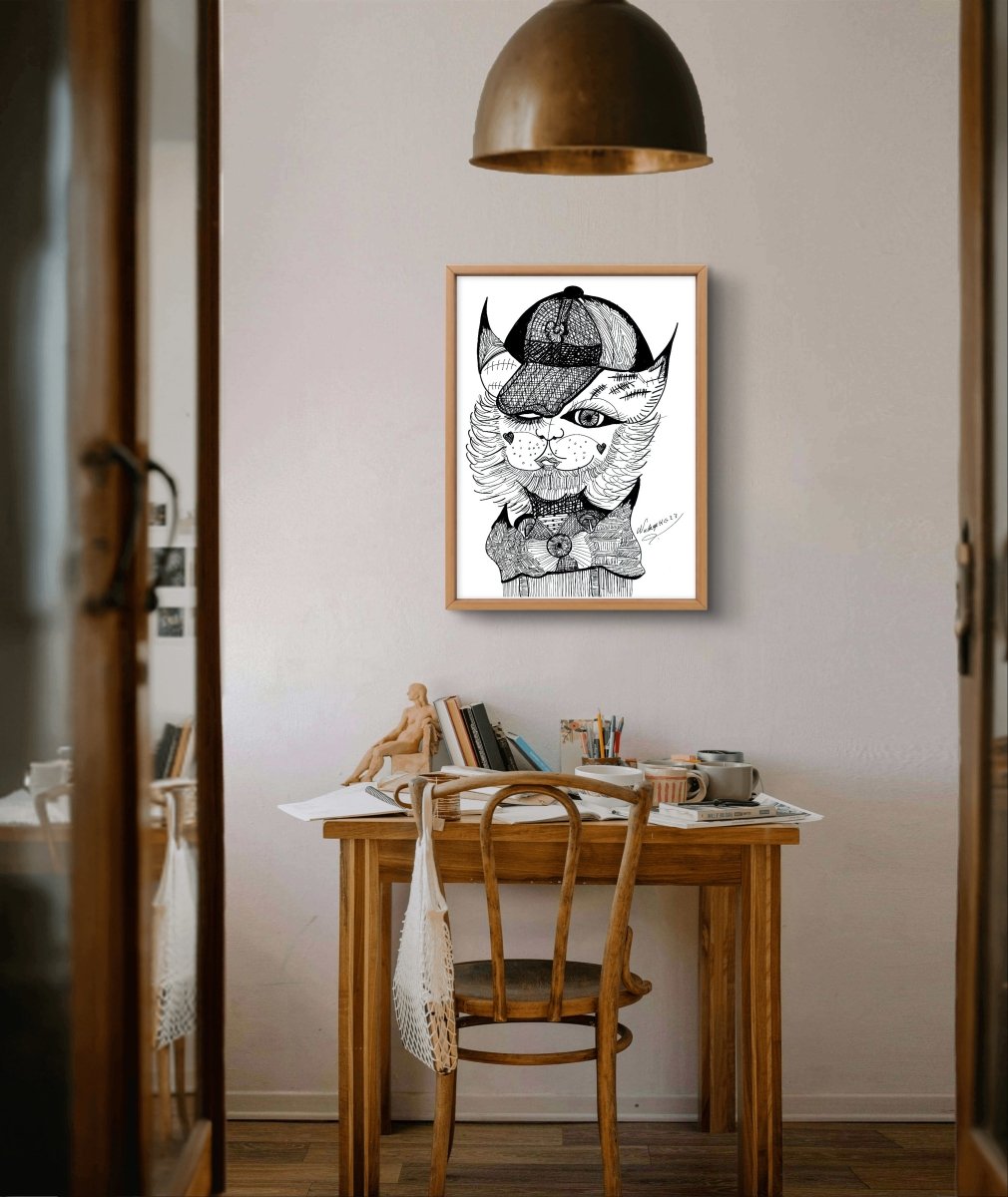 La Belleze del Gato 404 - Feline Detective - ArtistaEtherx5 - 