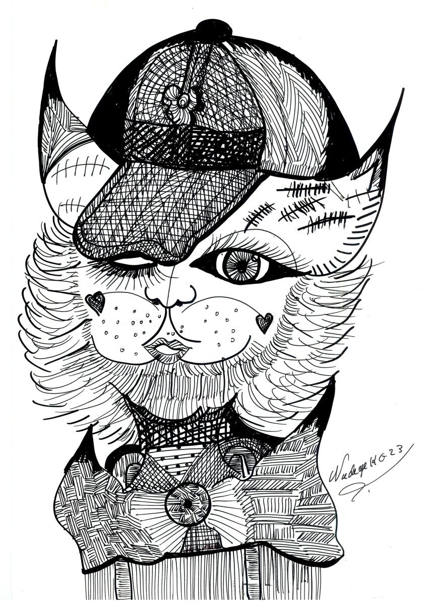 La Belleze del Gato 404 - Feline Detective - ArtistaEtherx5 - 