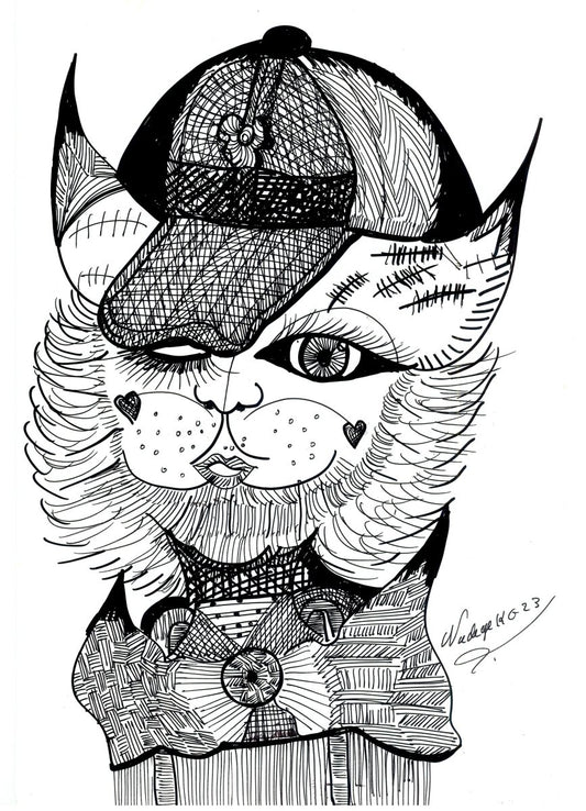 La Belleze del Gato 404 - Feline Detective - ArtistaEtherx5 - 