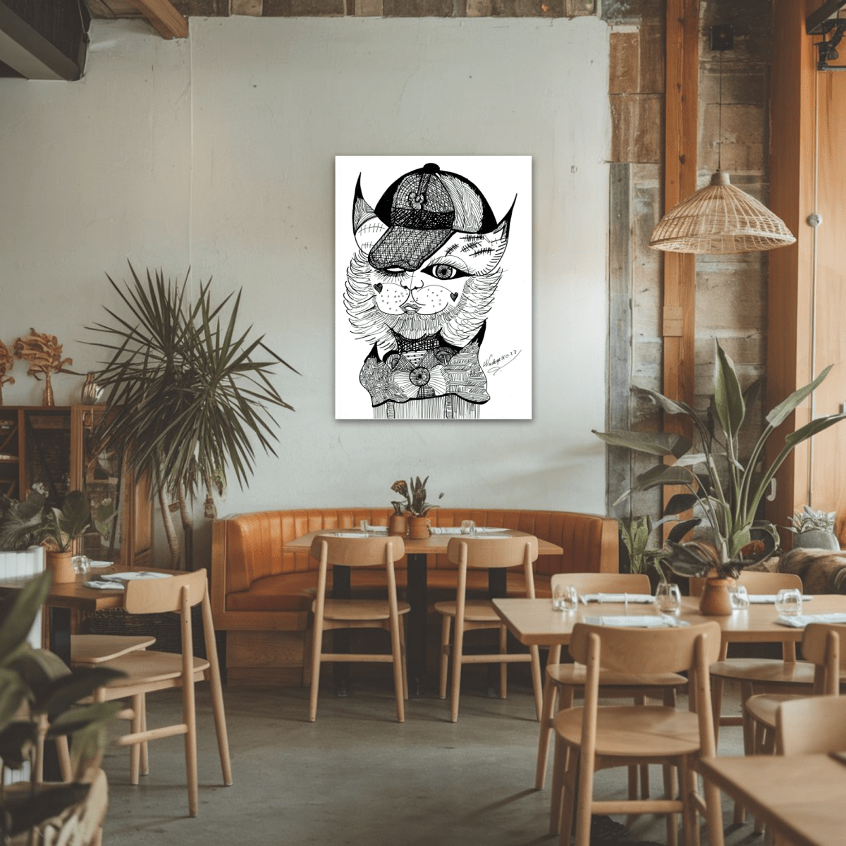 La Belleze del Gato 404 - Feline Detective - ArtistaEtherx5 - 