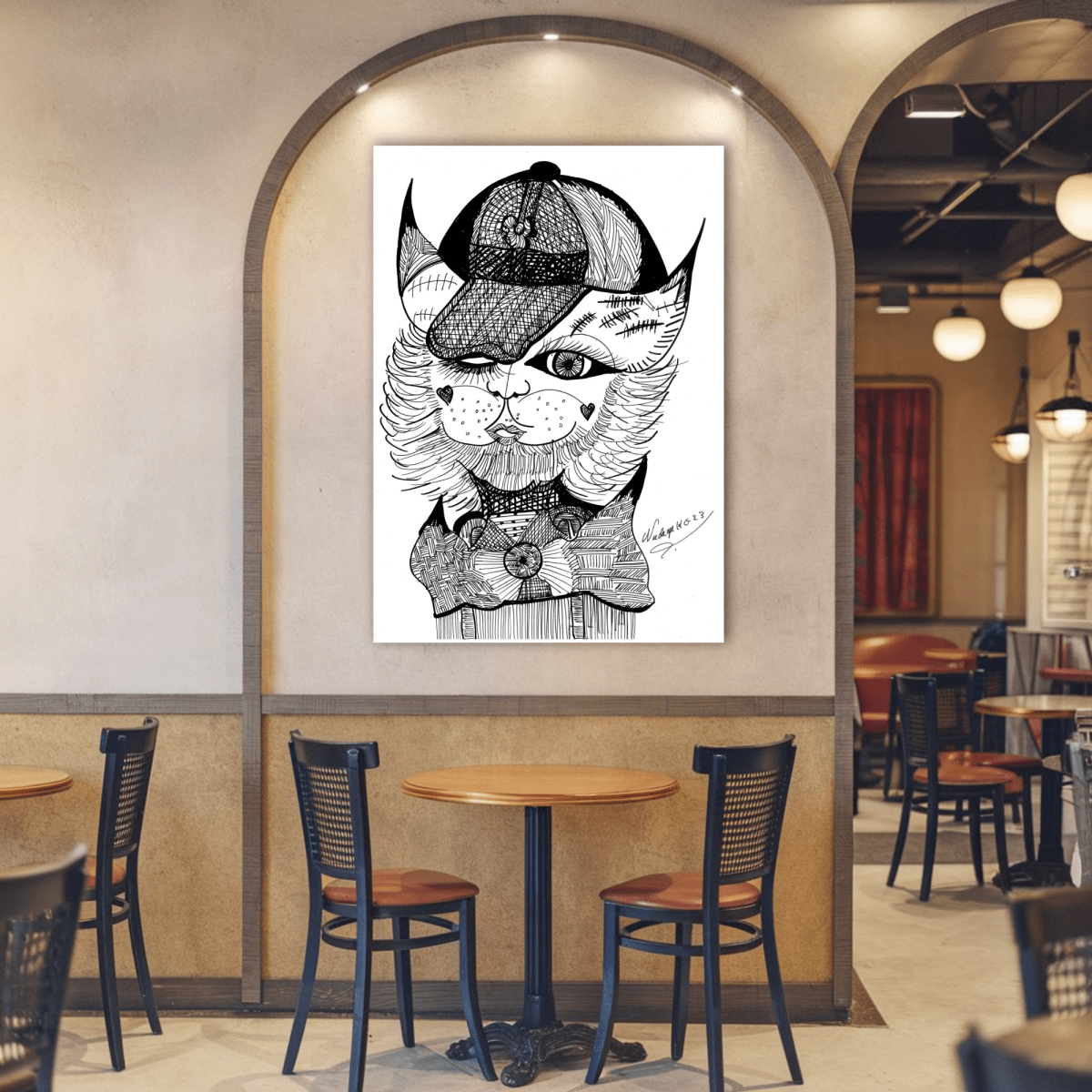 La Belleze del Gato 404 - Feline Detective - ArtistaEtherx5 - 