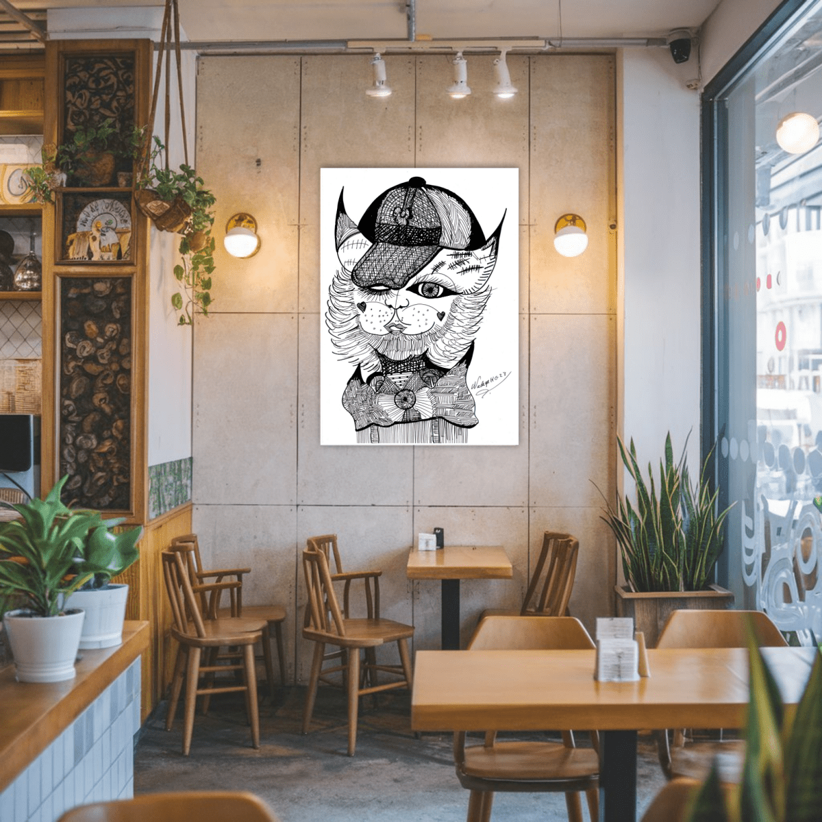 La Belleze del Gato 404 - Feline Detective - ArtistaEtherx5 - 