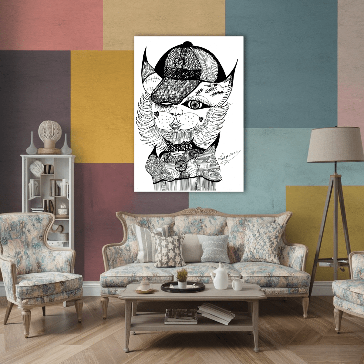 La Belleze del Gato 404 - Feline Detective - ArtistaEtherx5 - 