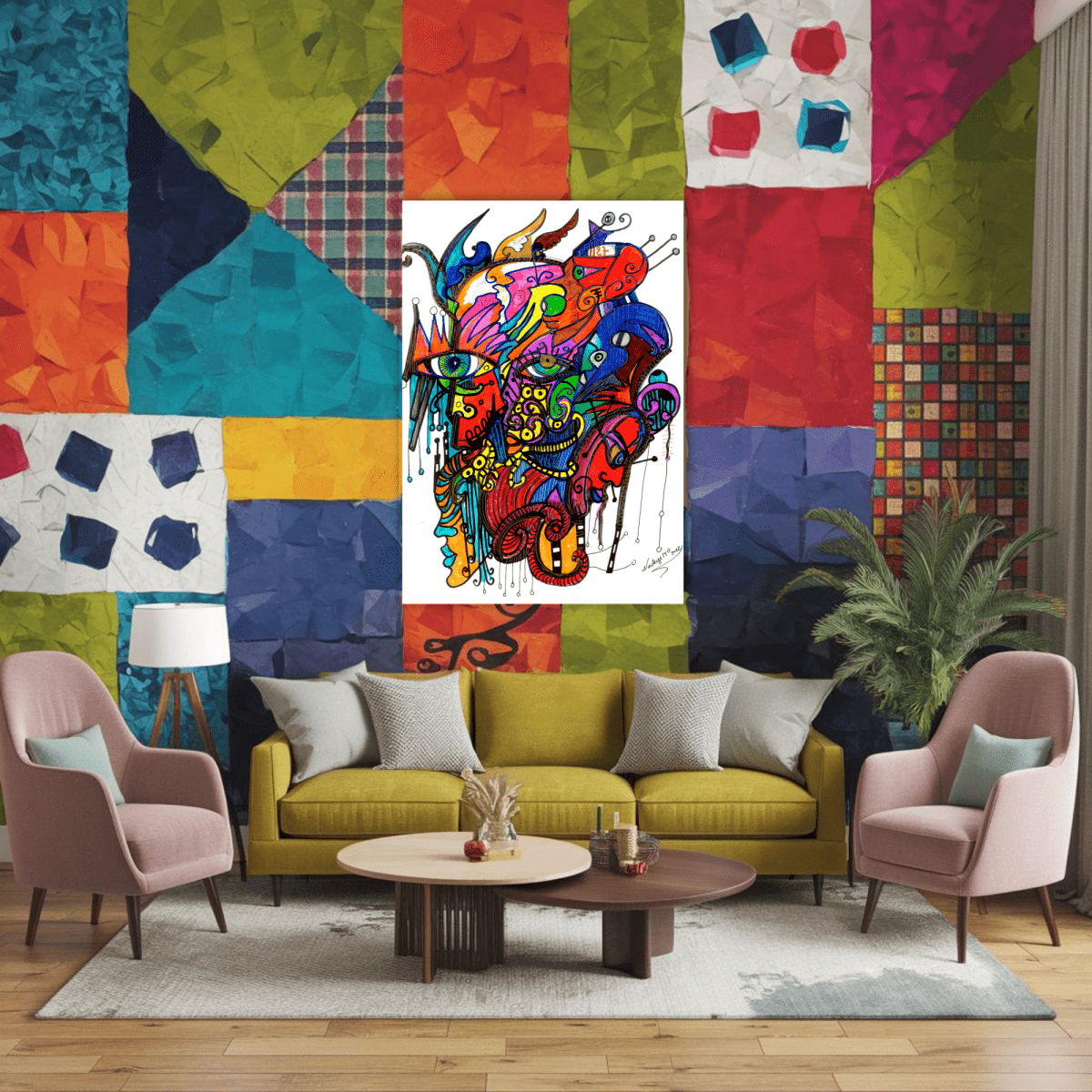 Mascara 75 - Echoes of Vision - ArtistaEtherx5 - 