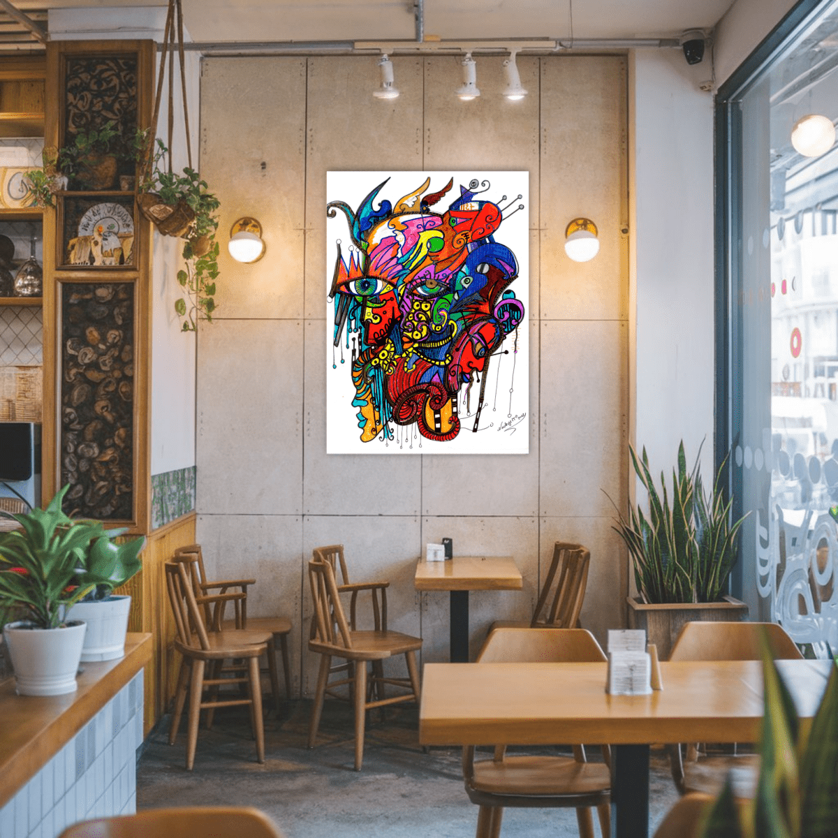 Mascara 75 - Echoes of Vision - ArtistaEtherx5 - 