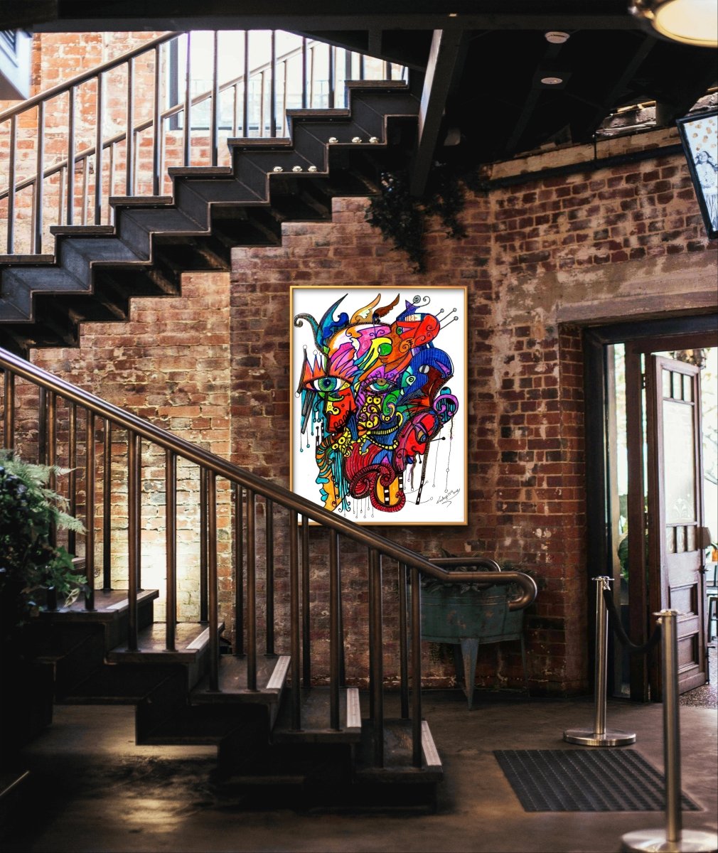 Mascara 75 - Echoes of Vision - ArtistaEtherx5 - 