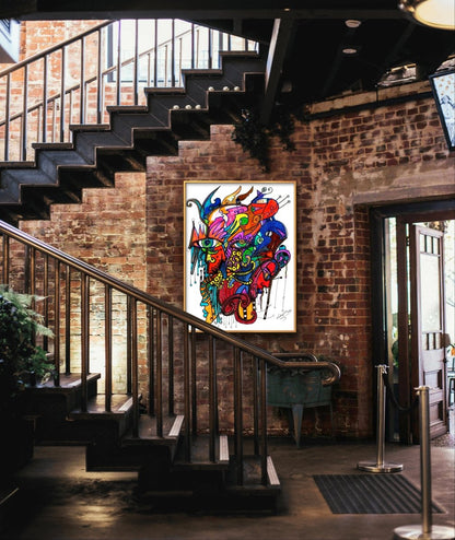 Mascara 75 - Echoes of Vision - ArtistaEtherx5 - 
