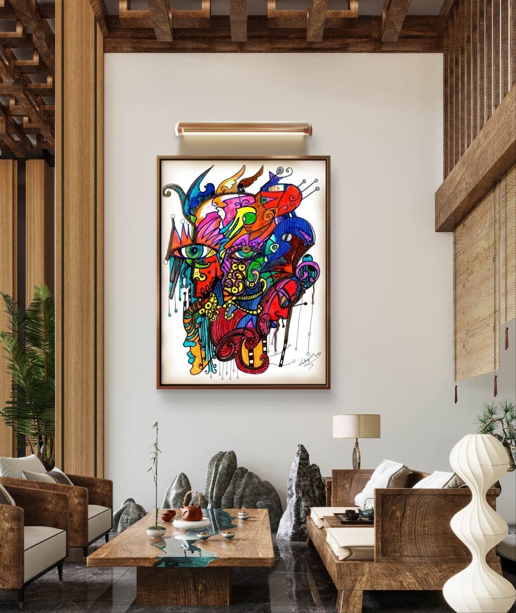 Mascara 75 - Echoes of Vision - ArtistaEtherx5 - 