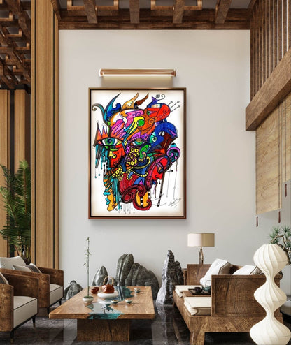 Mascara 75 - Echoes of Vision - ArtistaEtherx5 - 