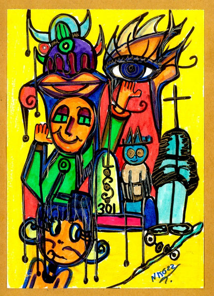 Payaso 77 - Whimsical Realms - ArtistaEtherx5 - 