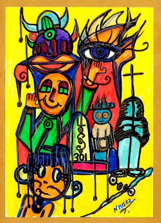 Payaso 77 - Whimsical Realms - ArtistaEtherx5 - 