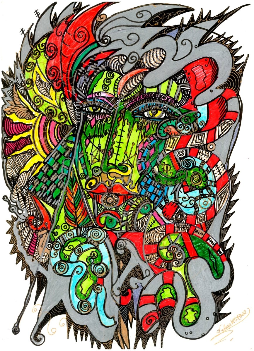 Poder 9 - The Kaleidoscope Within - ArtistaEtherx5 - 