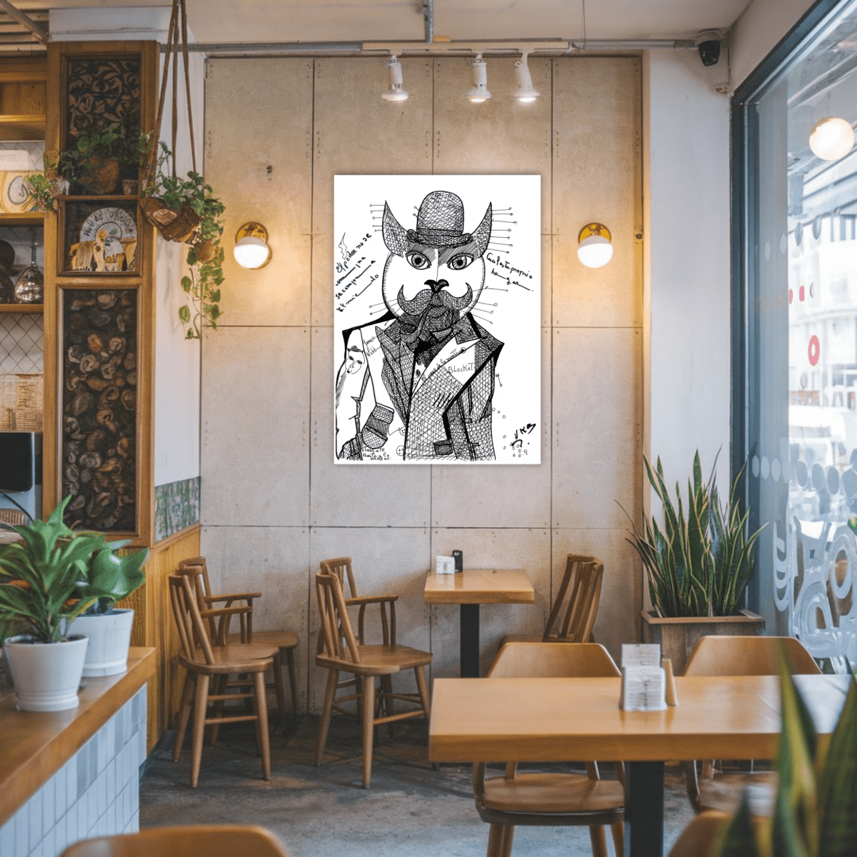 Where Is Your Place 859 - The Mighty Cat - ArtistaEtherx5 - 