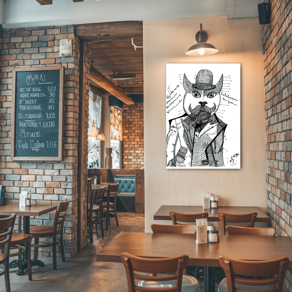 Where Is Your Place 859 - The Mighty Cat - ArtistaEtherx5 - 