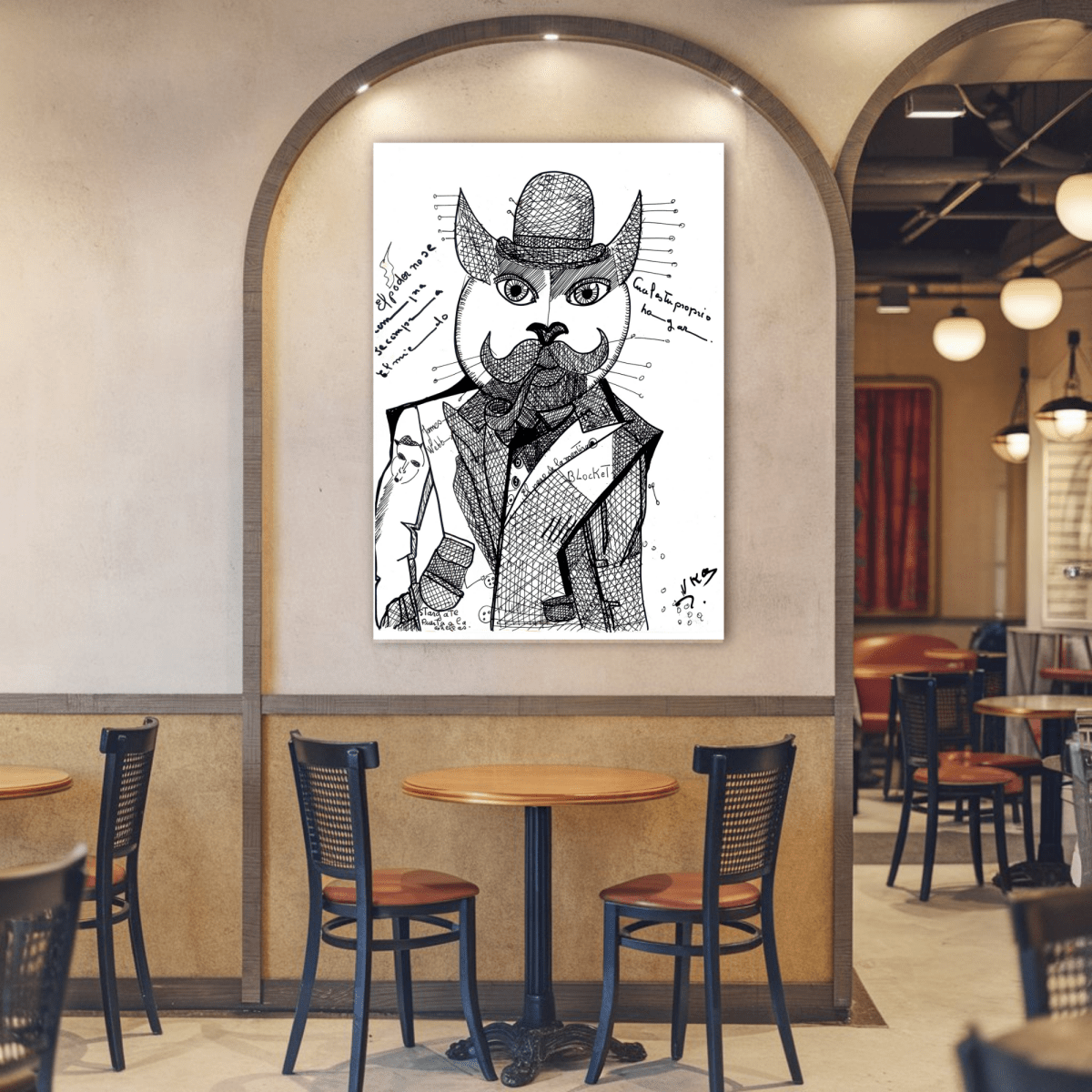 Where Is Your Place 859 - The Mighty Cat - ArtistaEtherx5 - 